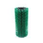 Brosse cylindrique pour fruits et légumes avec poils en pexcrine verte
