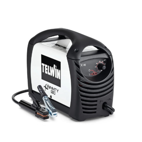 Soldadora Inverter Telwin con electrodo MMA Infinity 120 Telwin - 1
