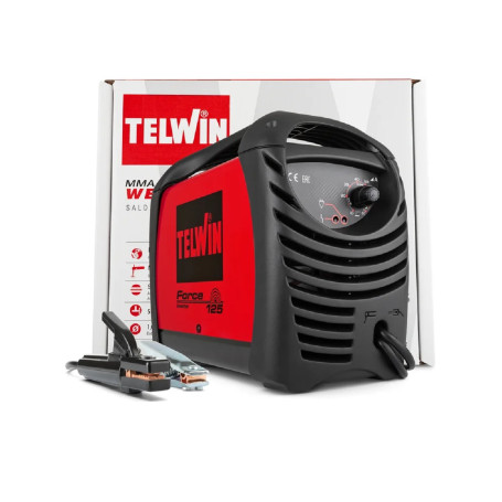 Telwin Force 125 Inverter Schweißgerat mit MMA Elektrode Telwin - 1
