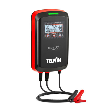 Mainteneur de chargeur de batterie Testeur Telwin Doctor Charge 50