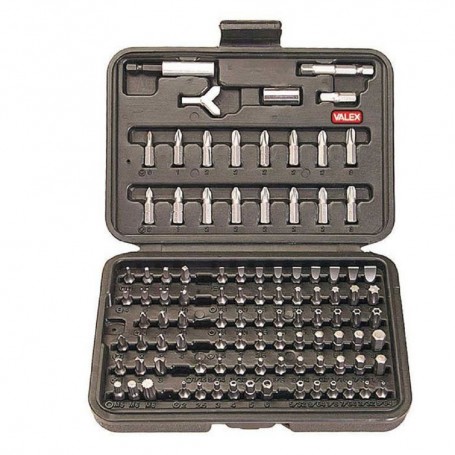 Embouts magnetiques Valex 100 pieces serie Torx