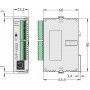 DELTA logic controller controller DVP14SS211R PLC DC24V 8 DI 6 DO relay programming cable