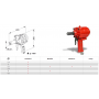 Rivettatrice pneumatica a pistola FAR RAC 83 95 per fissaggio rivetti FAR - 2