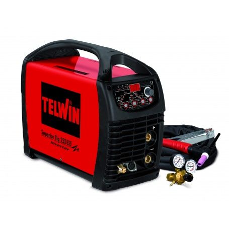 Saldatrice Inverter TIG, TIG PULSATO, MMA Telwin Superior 252 AC/DC 816117