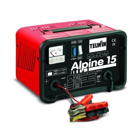 Caricabatterie Telwin Alpine 15 230V 12-24V cod. 807544