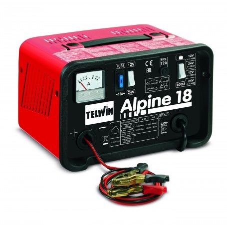 Caricabatterie Telwin Alpine 18 BOOST 230V 12-24V cod. 807545
