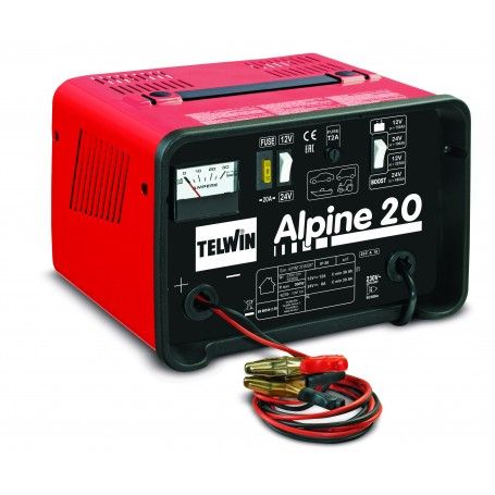 Caricabatterie Telwin Alpine 20 BOOST 230V 50/60HZ 12-24V cod. 807546