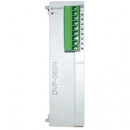 DVP08SM11N | Delta | DVP Slim Digital I/O Extension Unit