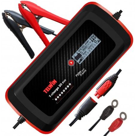 Telwin T-Charge 20 Evo Caricabatterie Tester e Mantenitore di Carica Telwin - 1