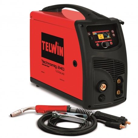 Saldatrice Inverter a filo MIG MAG TELWIN Technomig 240 Wave Telwin - 1