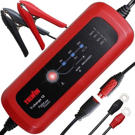 Cargador y mantenedor de batería Telwin T-Charge 12 Telwin - 1